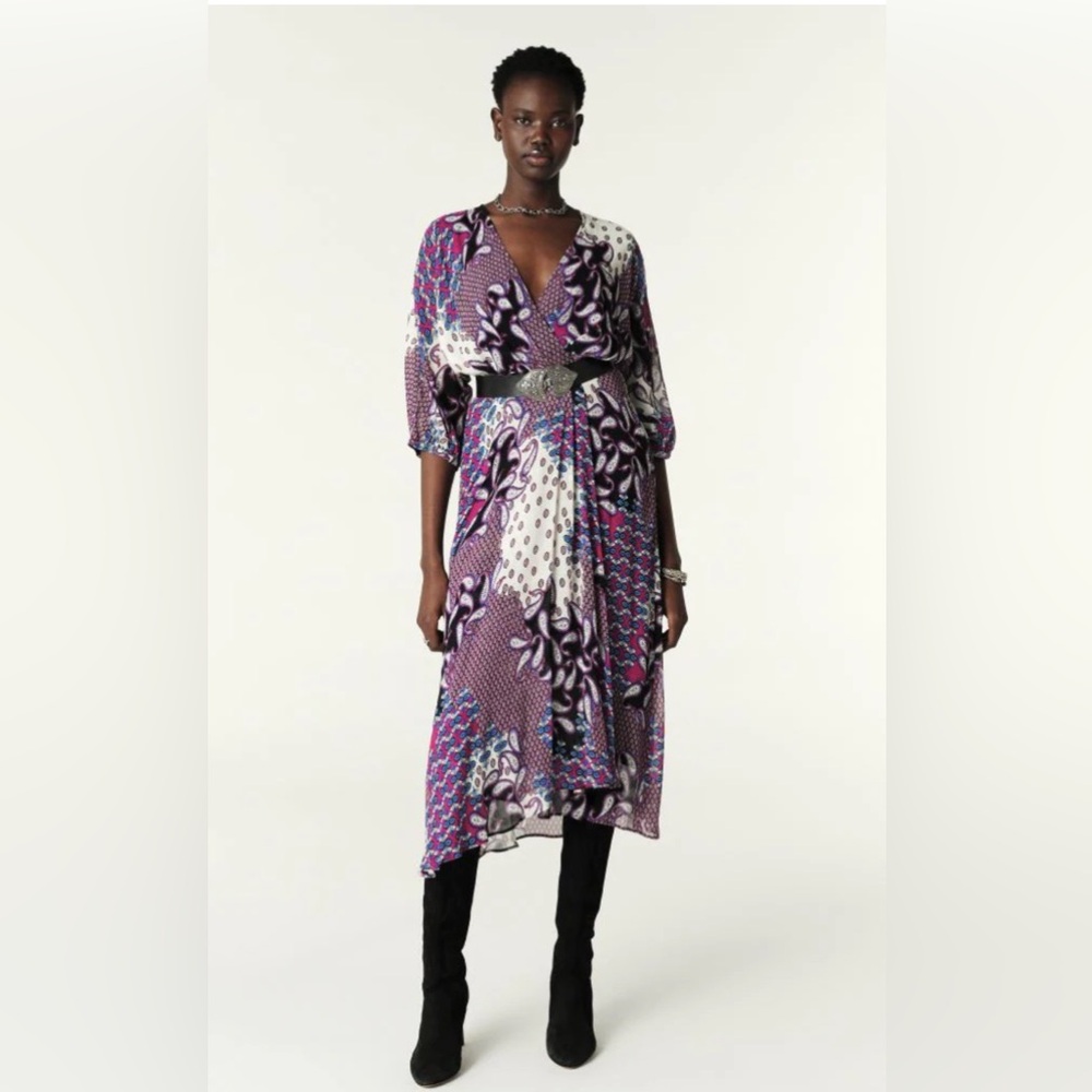 NWOT ba&sh Blake dress -  size Large $420